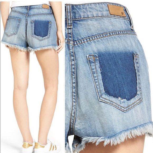 SUN & SHADOW Ripped High Rise Shorts - Picture 5 of 13